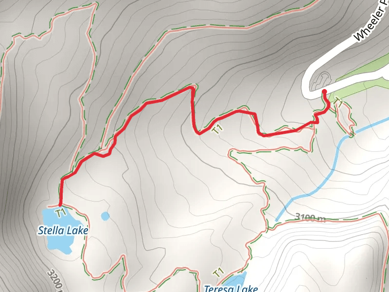 Stella Lake via Alpine Lakes Loop Trail