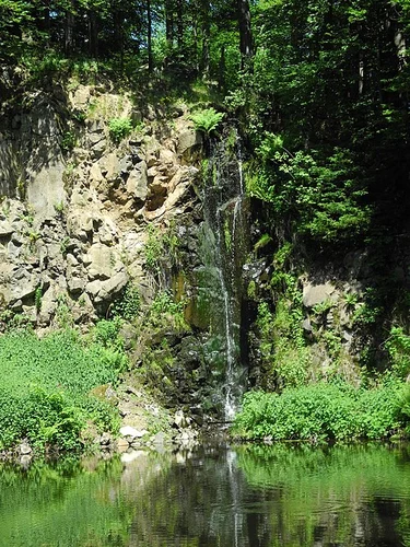 Buchenbachtal bei Christerode, Wasserfall bei Christerode and Steinwald Loop