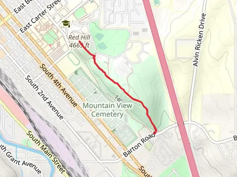 Red Hill Out and Back
