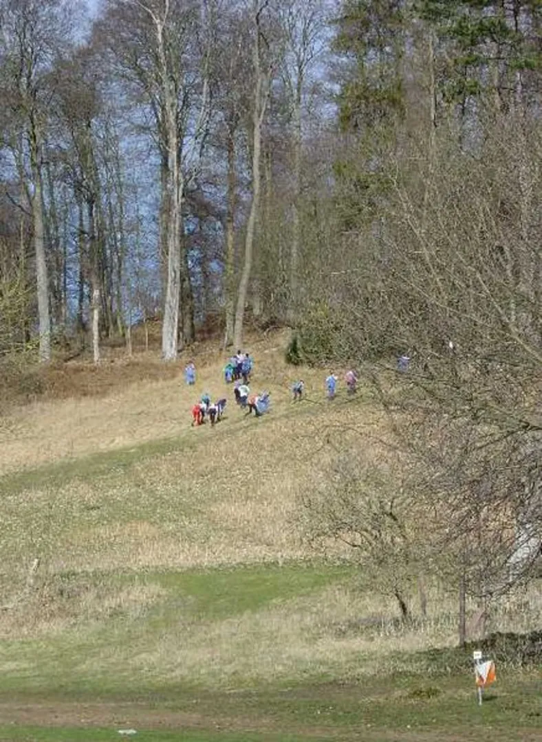 An image depicting the trail Great Wood Loop from Hambleden and its surrounding area.