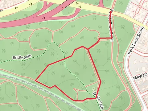 Yellow Trail Loop from Metropolitan Avenue