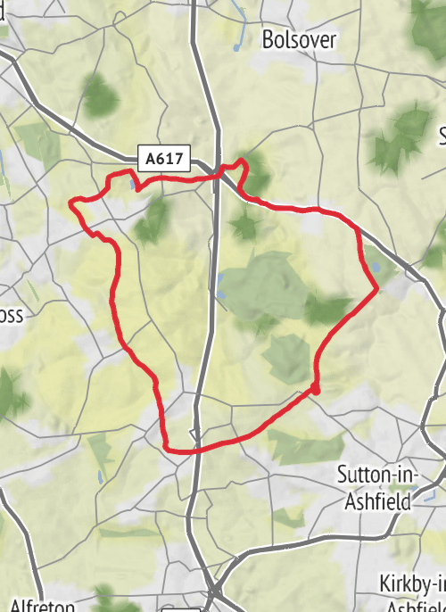 Ashfield Navigate mobile static map