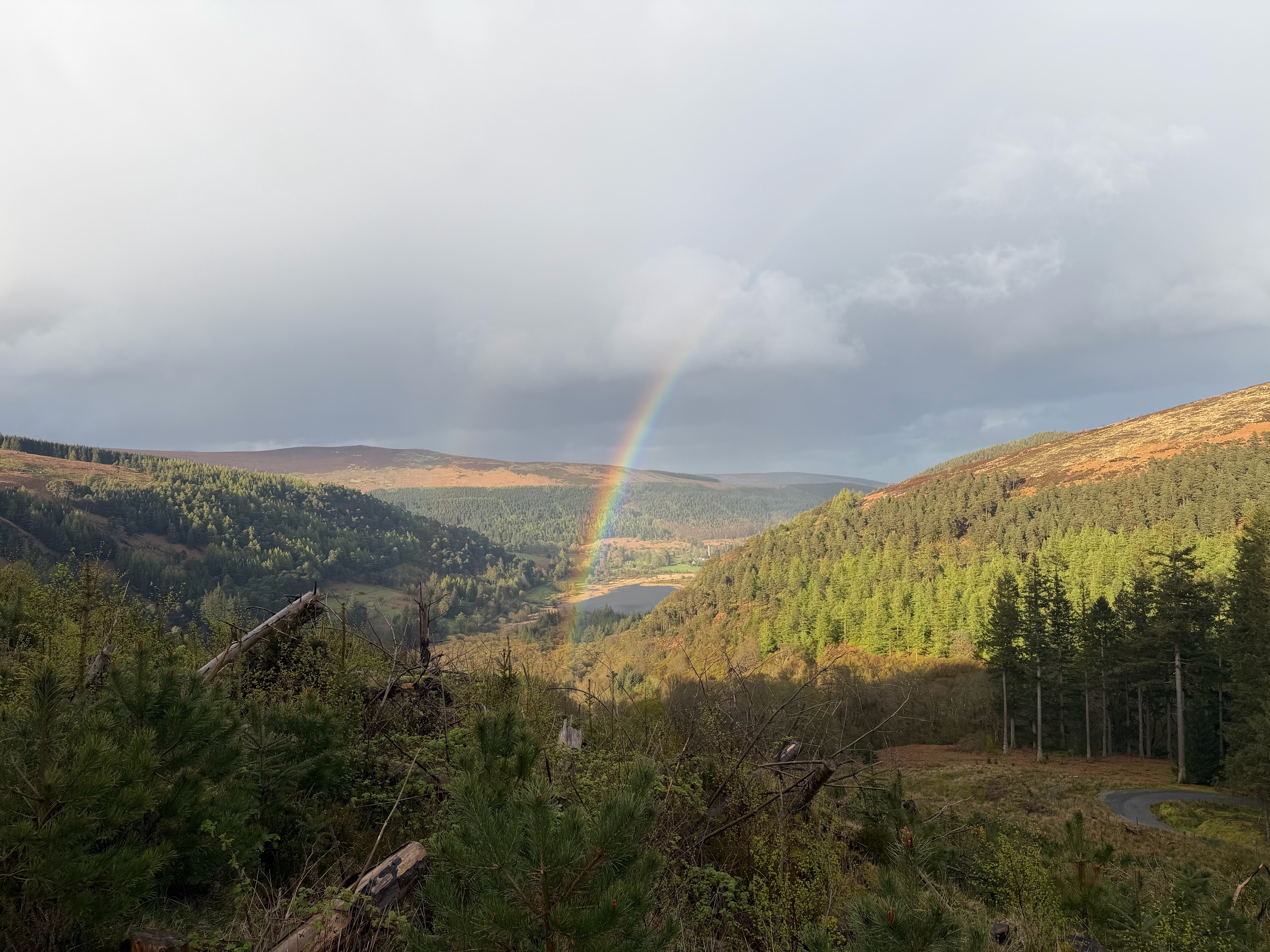 A map preview of the recording Shea Elliot Memorial to Glendalough upper.