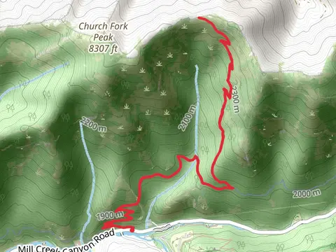 Pipeline and Burch Hollow Trail