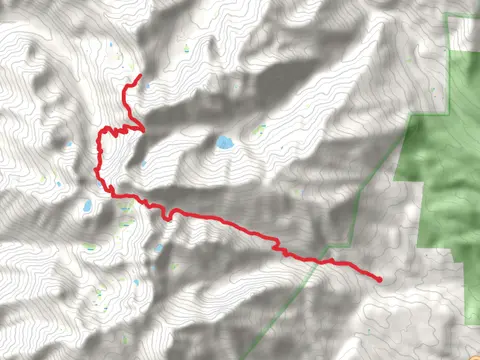 Blacks Basin via Long Canyon Trail