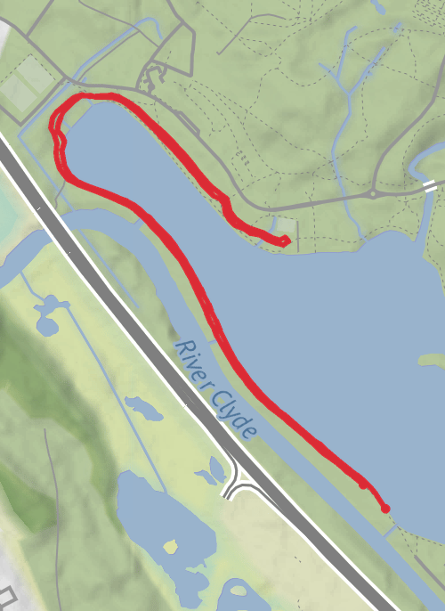 Hike from Hamilton mobile static map