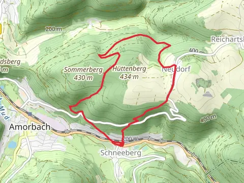 Rundwandrweg Amorbach and Schneeberg