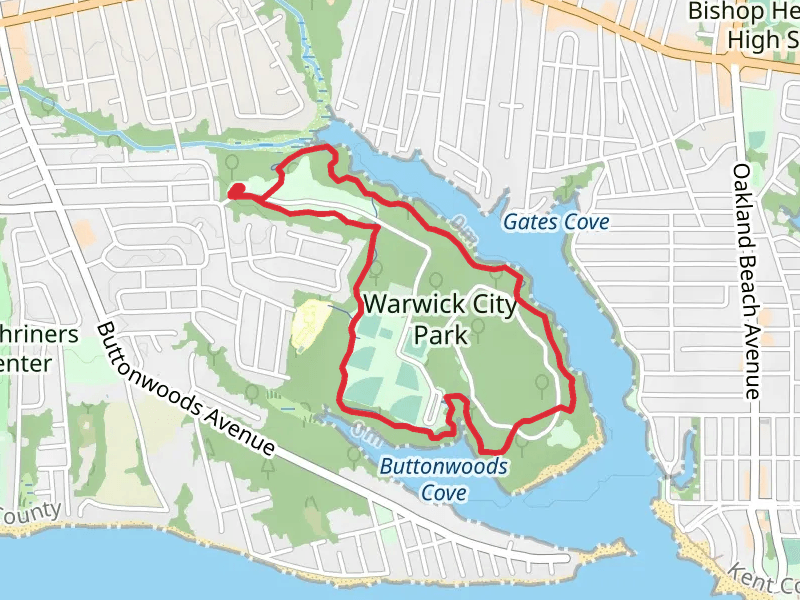 Warwick City Park Loop