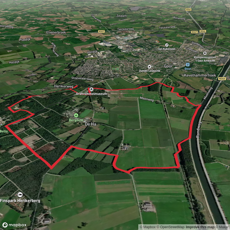 Uitzichttoren, Herikervlier and Heriker Loop