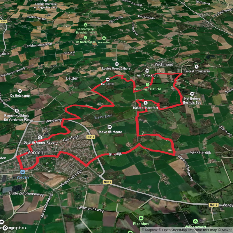 Hackfortse Enk Loop Route