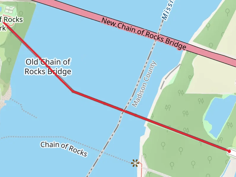 Old Chain of Rocks Bridge
