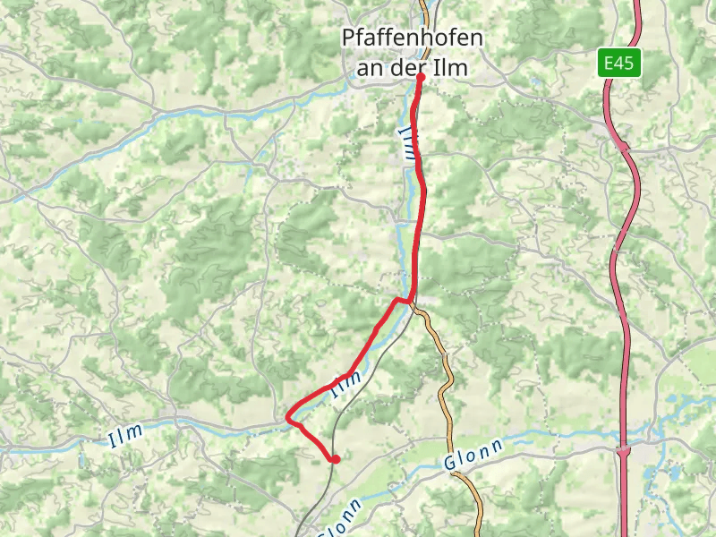 Obermarbach to Pfaffenhofen Walk
