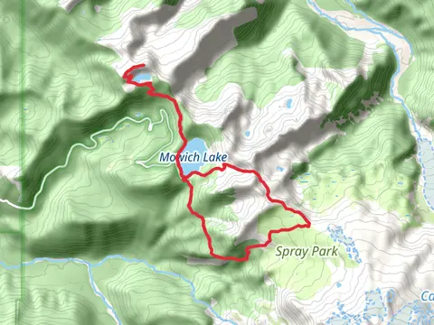 Spray Park Trail and Mowich Lake