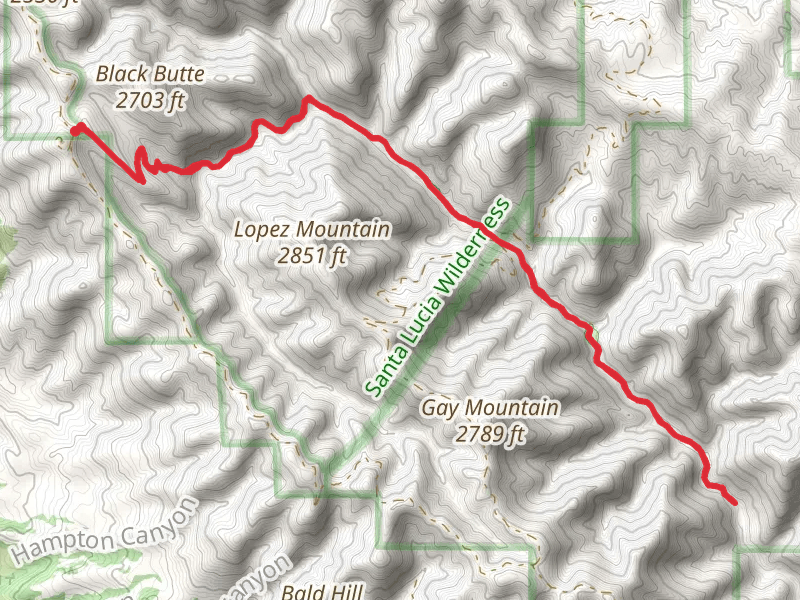 Lopez Canyon Trail