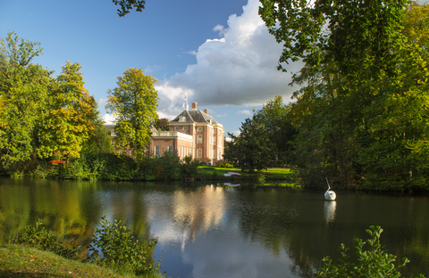 Slot Zeist, Landgoed Pavia, Bezoekerscentrum and Jagershuys Loop