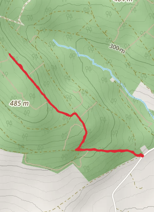 Hike on 01-04-2026 08:47 PM mobile static map