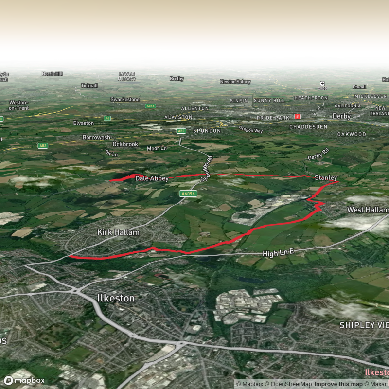 Erewash Circular via Kirk Hallam Lake and Meadows