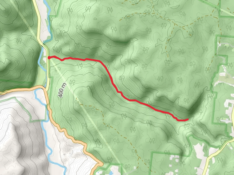 Hemlock falls and Camps Gulf Branch