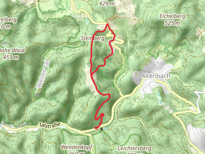 Ursenbach Loop via Schafpferch Alter