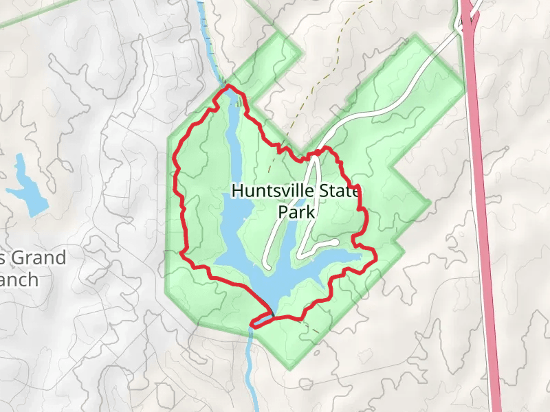 Lake Raven Loop via Chinquapin Trail