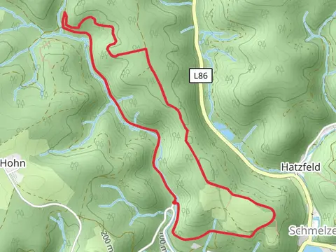 Mengbach via Bourauel Rundweg A1 and Natursteig Sieg