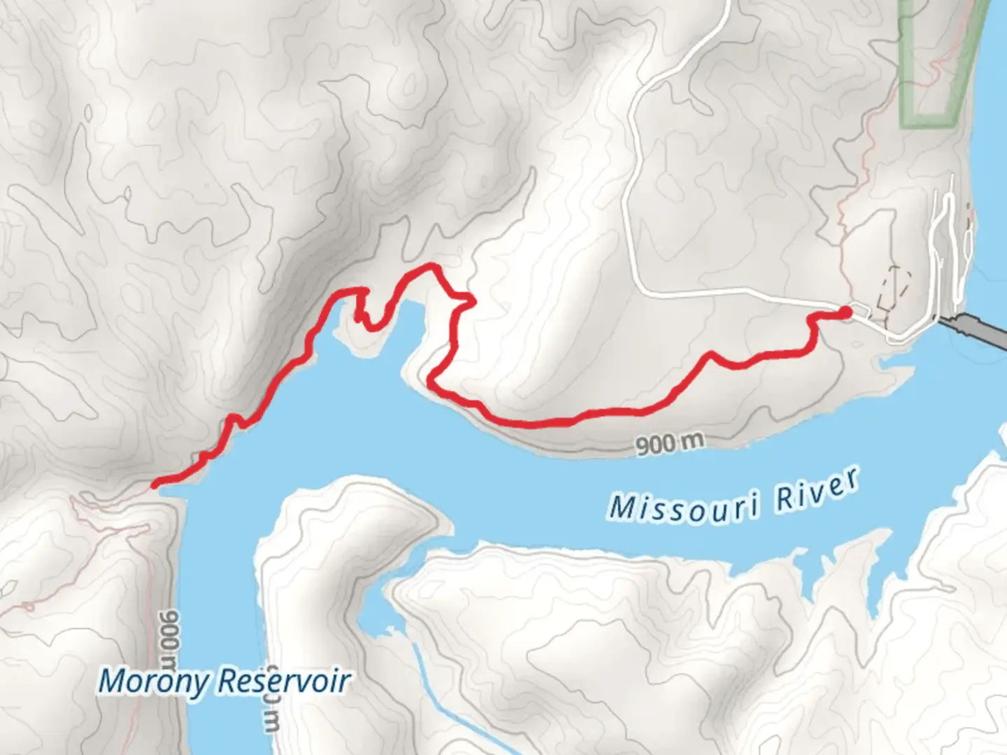 An image depicting the trail North Shore River Edge East Walk and its surrounding area.