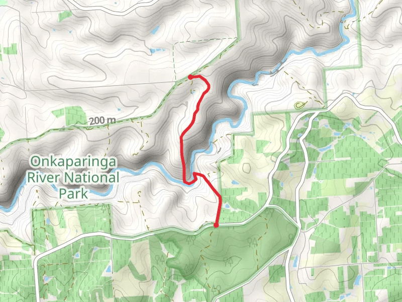 Gorge Link Track - Onkaparinga River
