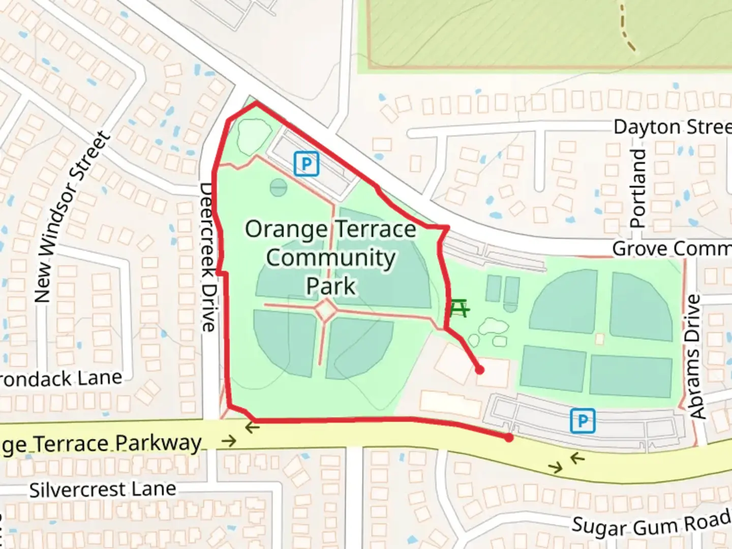Orange Terrace Community Park Loop | Riverside County | California