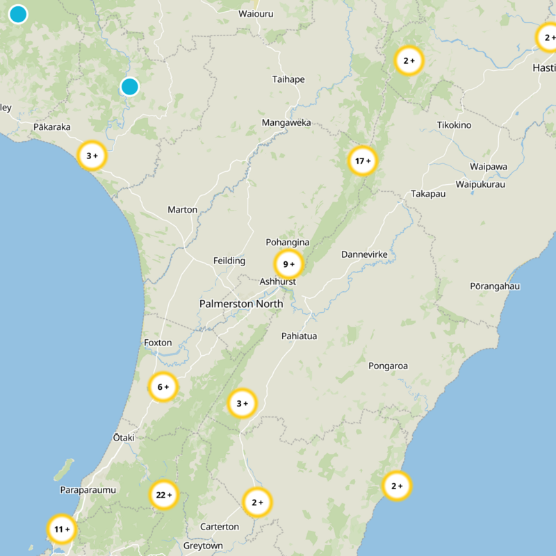 Palmerston North City Static Map