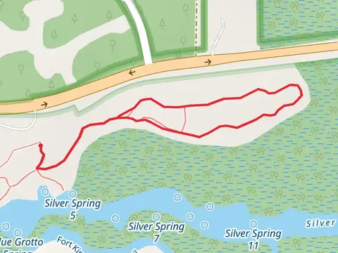 East Silver Springs Boulevard Loop via Silver River