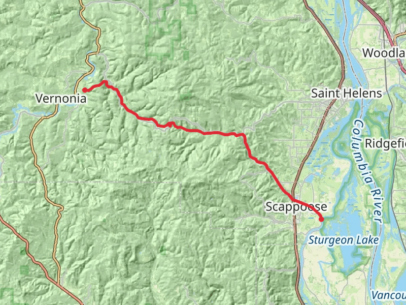 Crown Zellerbach Rail Trail