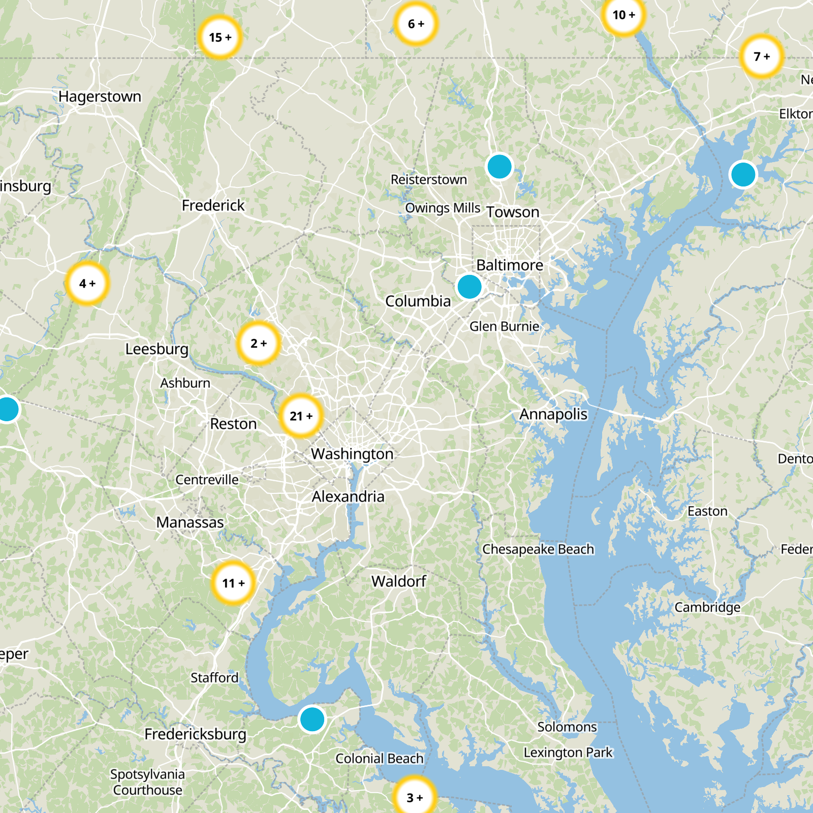 Prince George's County Static Map