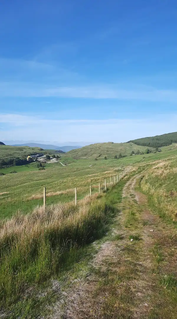 An image depicting the trail Cosan Barr a Chuma and its surrounding area.