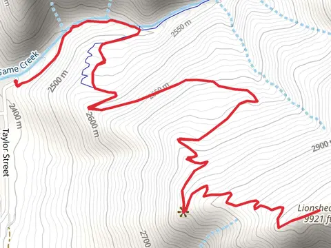 Lionshead and Cougar Ridge