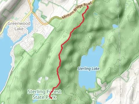 Sterling Ridge Trail via Minturn Bridge Road Out and Back