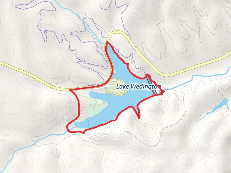 Lake Wedington Shore Loop Trail