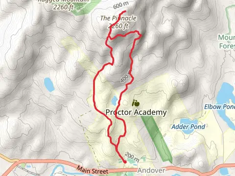 The Pinnacle, The Bulkheand and Mud Pond Loop