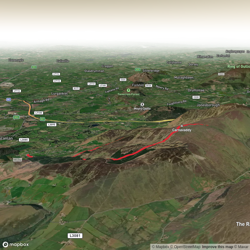 Lumpers, Foyles Way, Carnawaddy, Castles & Round Mountain