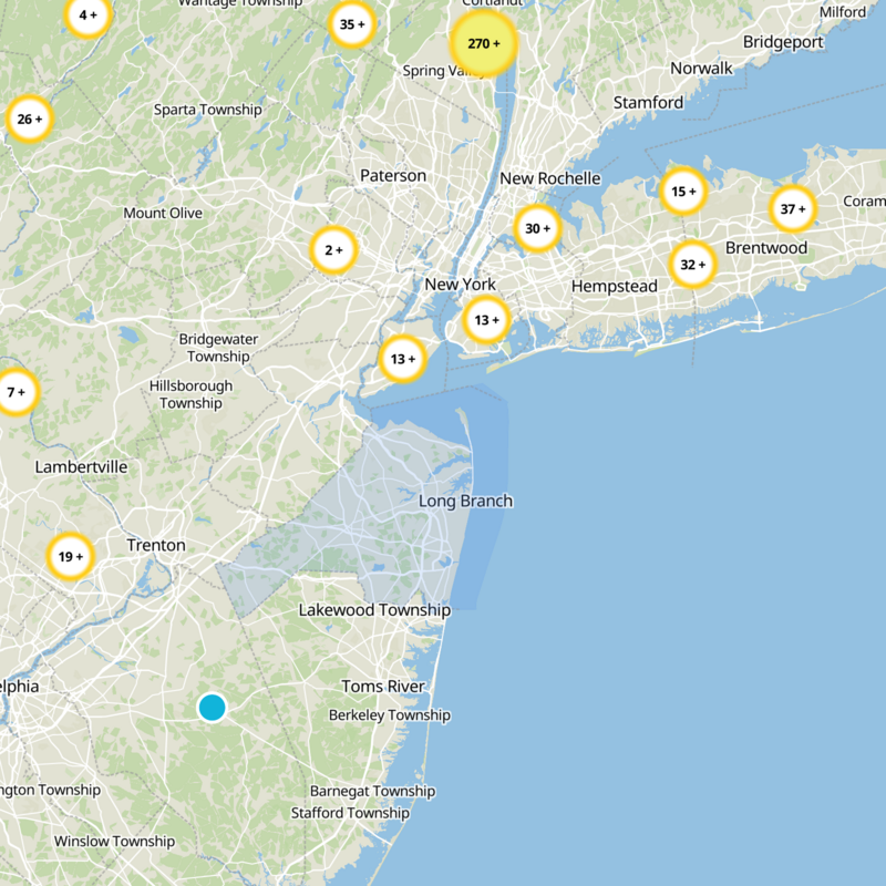 Monmouth County Static Map