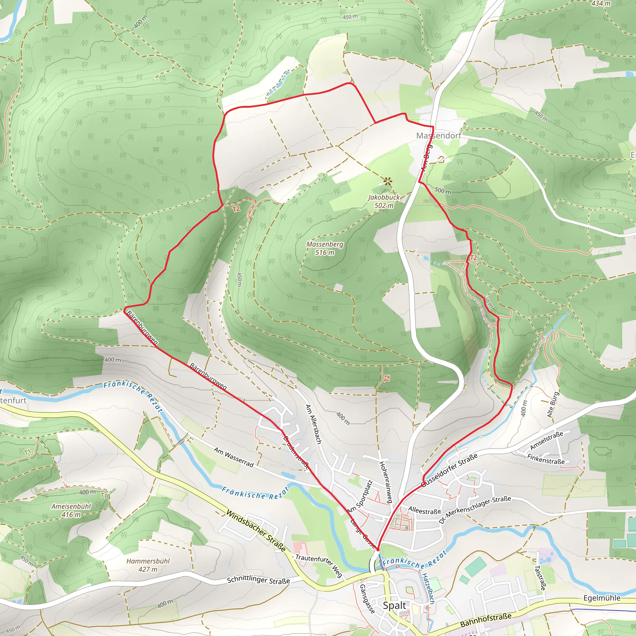Spalt IVV Loop mobile static map