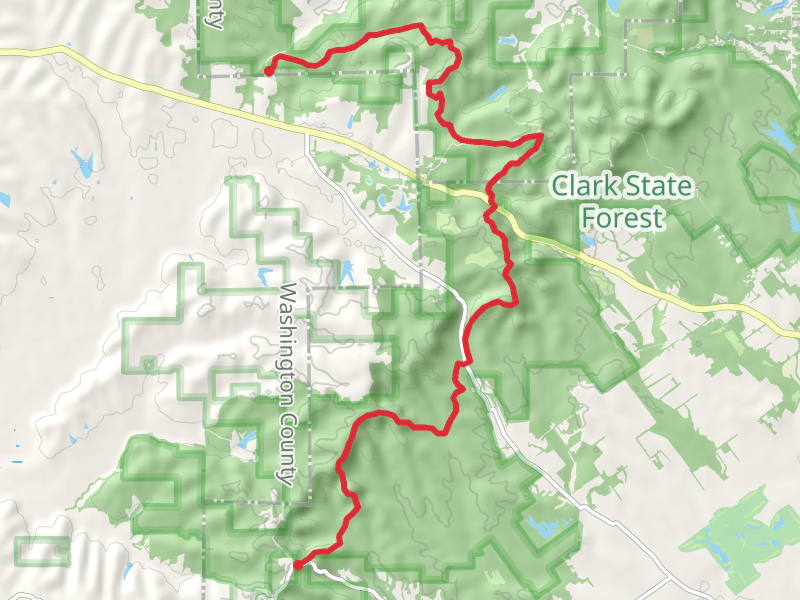 Knobstone Trail - Bartle Knob Road