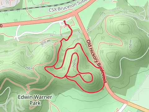 Edwin Warner Park East Hill Loop