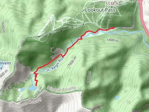Saint Regis Lakes Trail