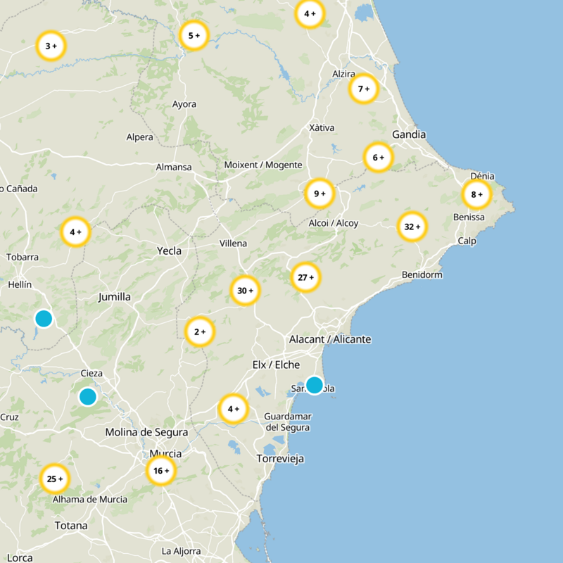 Castalla Static Map