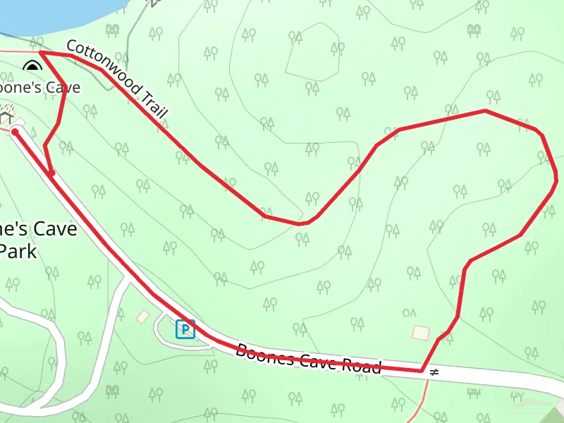 Boones Cave Road Loop