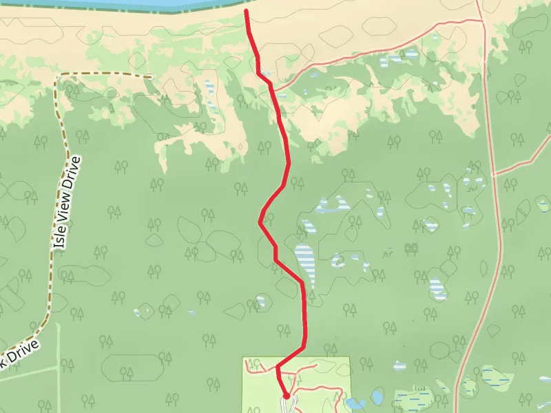 Peterson Beach Sleeping Bear Recreation Area