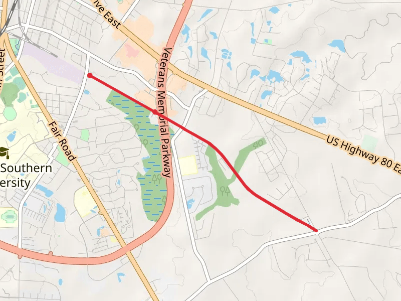 S and S Railroad Bed Greenway