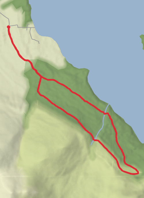 County Kerry Walking mobile static map