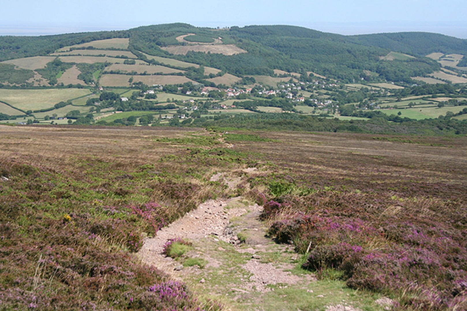 An image depicting the trail Minehead YHA - Wootton Courtenay Walk and its surrounding area.