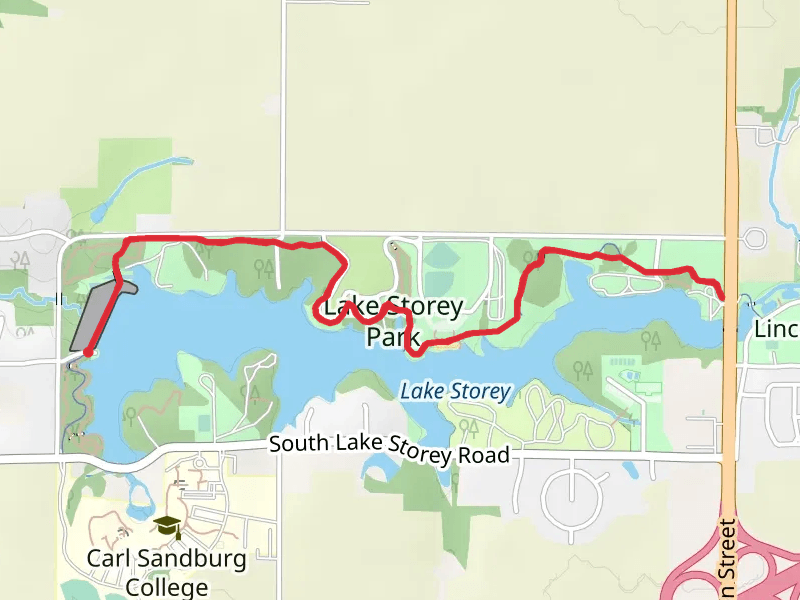 Lake Storey North Shore Walk